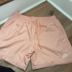 Peach nike shorts men